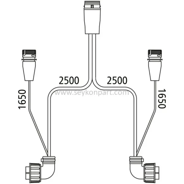 ASPÖCK Rear Light Cable LH/RH Set 68-4983-007 - Image 2