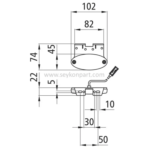 ASPÖCK Side Marker Light 1,5 mt Yellow 31-2304-037 - Image 3